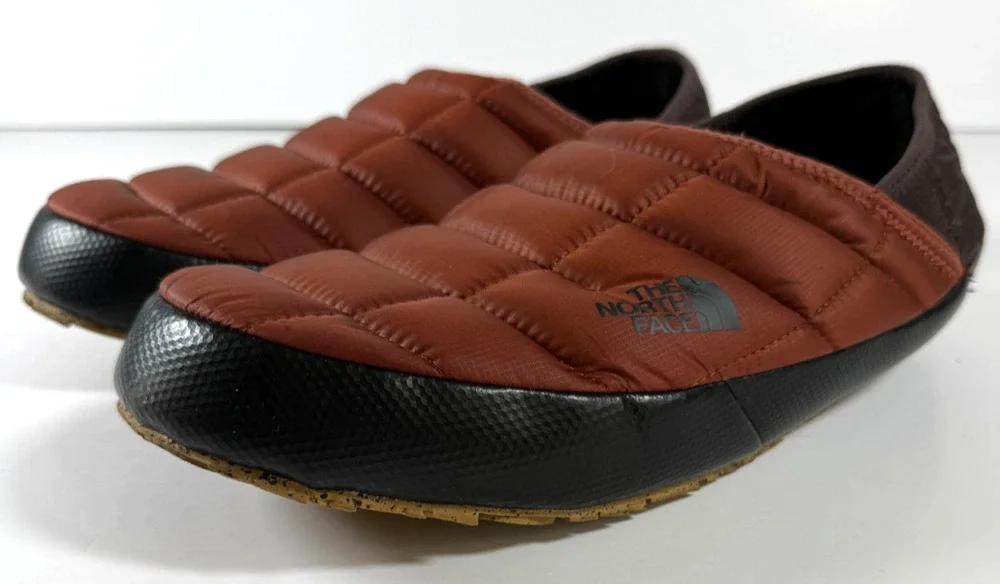 The North Face ThermoBall Traction Mule V Men's 10 Brown Quilted Slip On